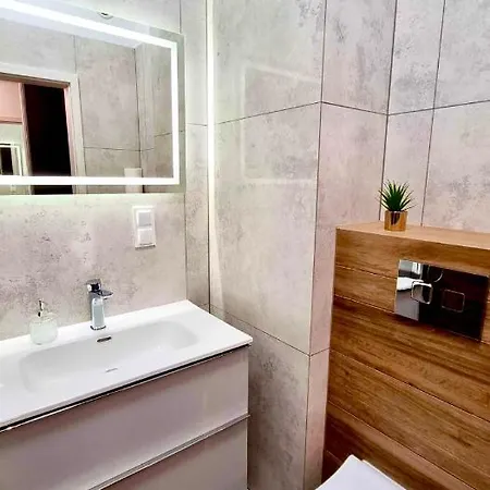 Hanza Tower De Lux Black 아파트